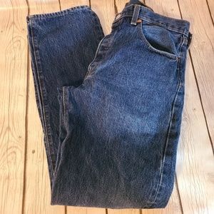 Mens Levis 501 Denim Blue Jeans Buttonfly Red Tag 100% Cotton Size W 32 L 30